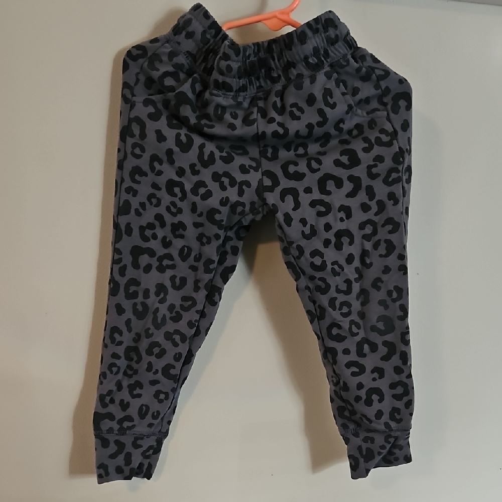 Leopard Print Kids Joggers